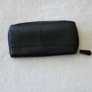 Coach zip wallet